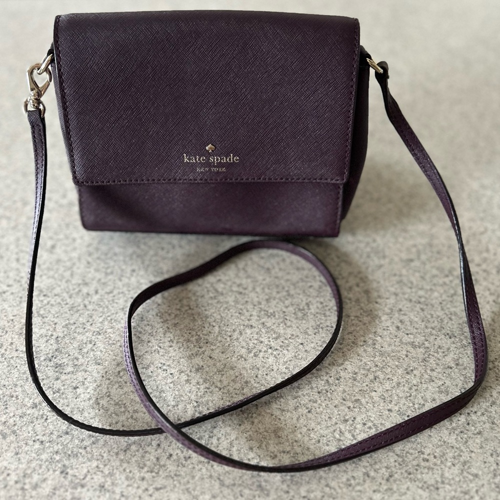 KATE SPADE Plum/Purple Crossbody Bag